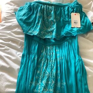 Blue billabong sundress